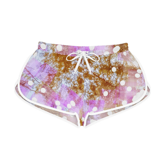 Auburn:  Boho Chic Women's Relaxed Shorts – Comfortable Summer Wear with Artistic Floral Design