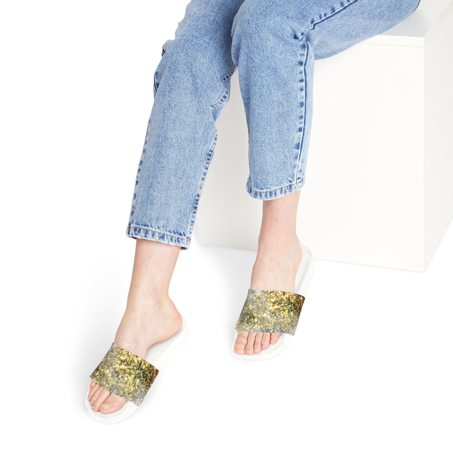 Freestyle Goldie:  Women's PU Slide Sandals