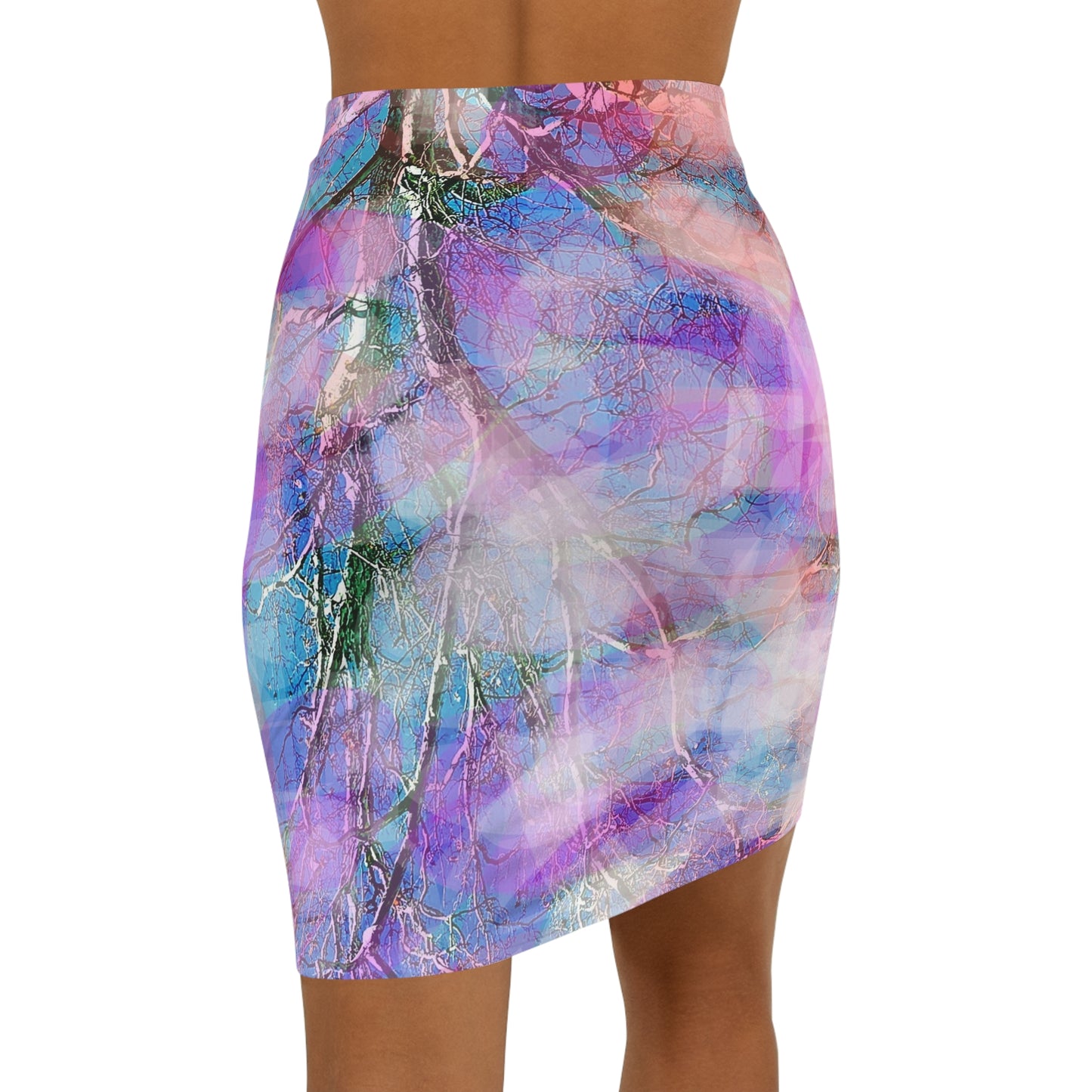 Woo hoo  : )  Women's Mid-Waist Pencil Skirt (AOP)