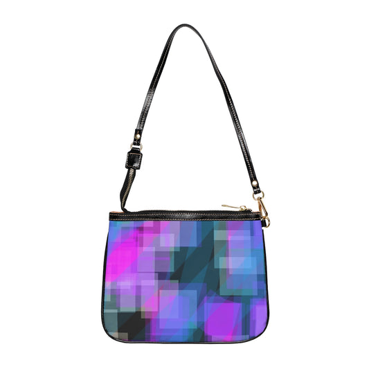ESP:  Colorful Abstract Small Shoulder Bag, Good Vibes Crossbody Purse, Stylish Grab-and-Go Bag, Perfect Gift for Women, Everyday Accessory
