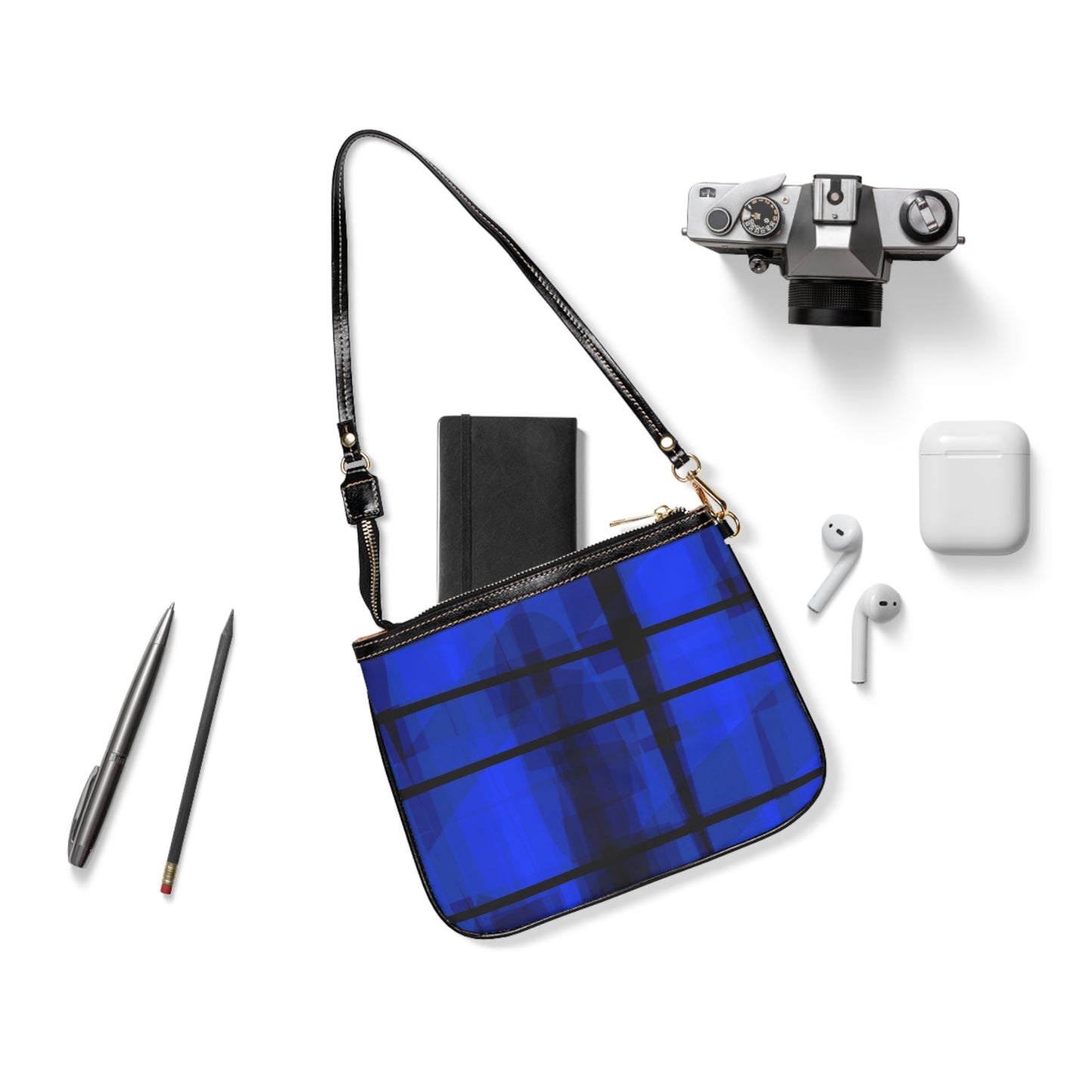 Crazy Sapphire:  Chic Small Shoulder Bag - Stylish Crossbody Purse, Everyday Use, Fashion Accessory, Gift for Her, Night Out Bag