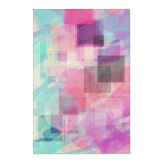 Anastasia: (48"x72") Vibrant Area Rug, Colorful Living Room Decor, Abstract Design Carpet, Modern Home Accent, Cozy Bedroom Mat, Soft Indoor Flooring