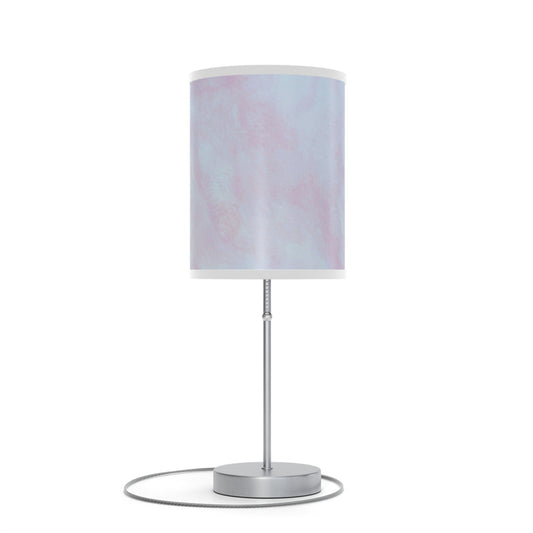 Summit of Love: (WH Trim) Pastel Aura Table Lamp, Modern Home Decor, Bedroom Lighting, Soft Ambiance Light, Unique Gift Idea, US|CA Plug