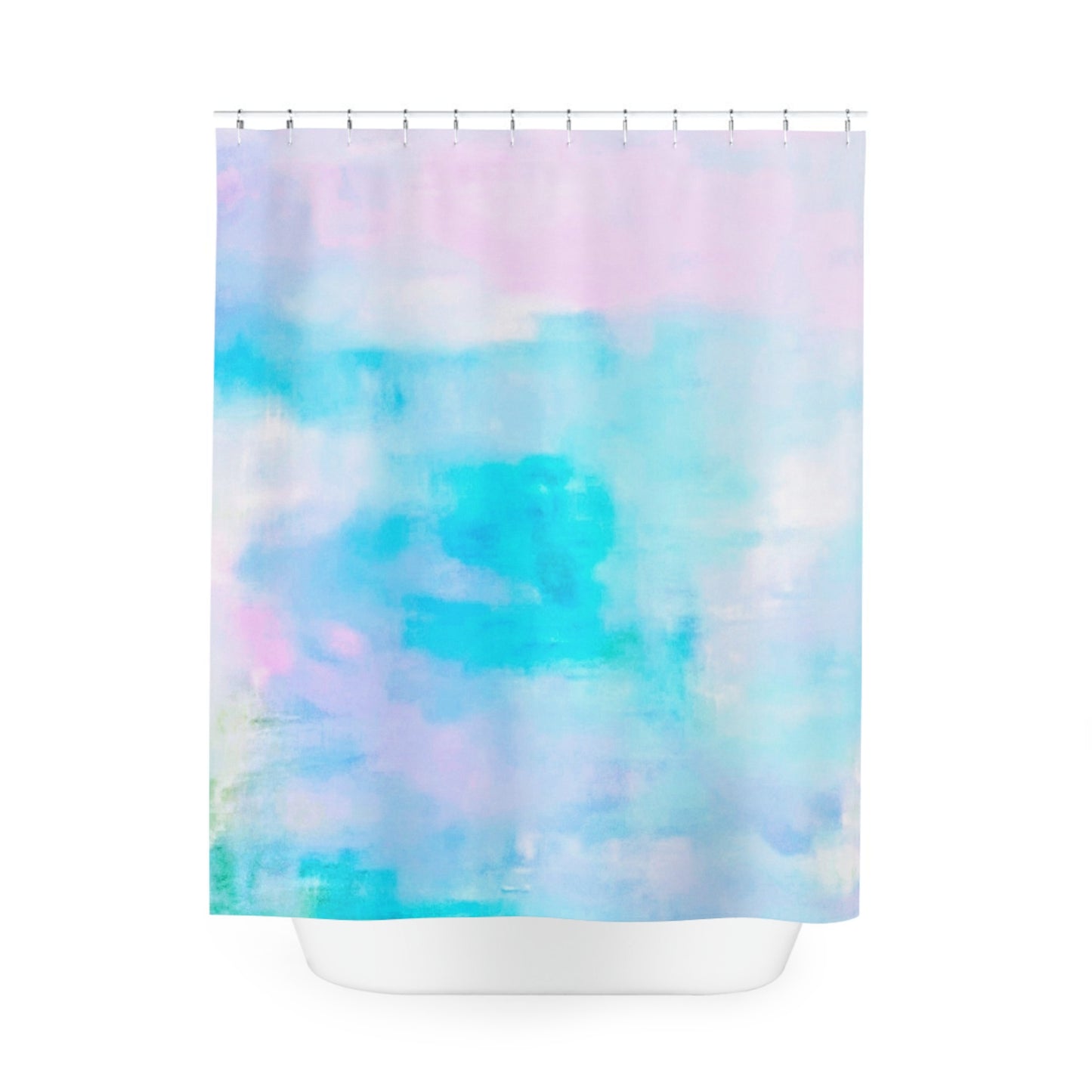 Pastel Song:  Polyester Shower Curtain
