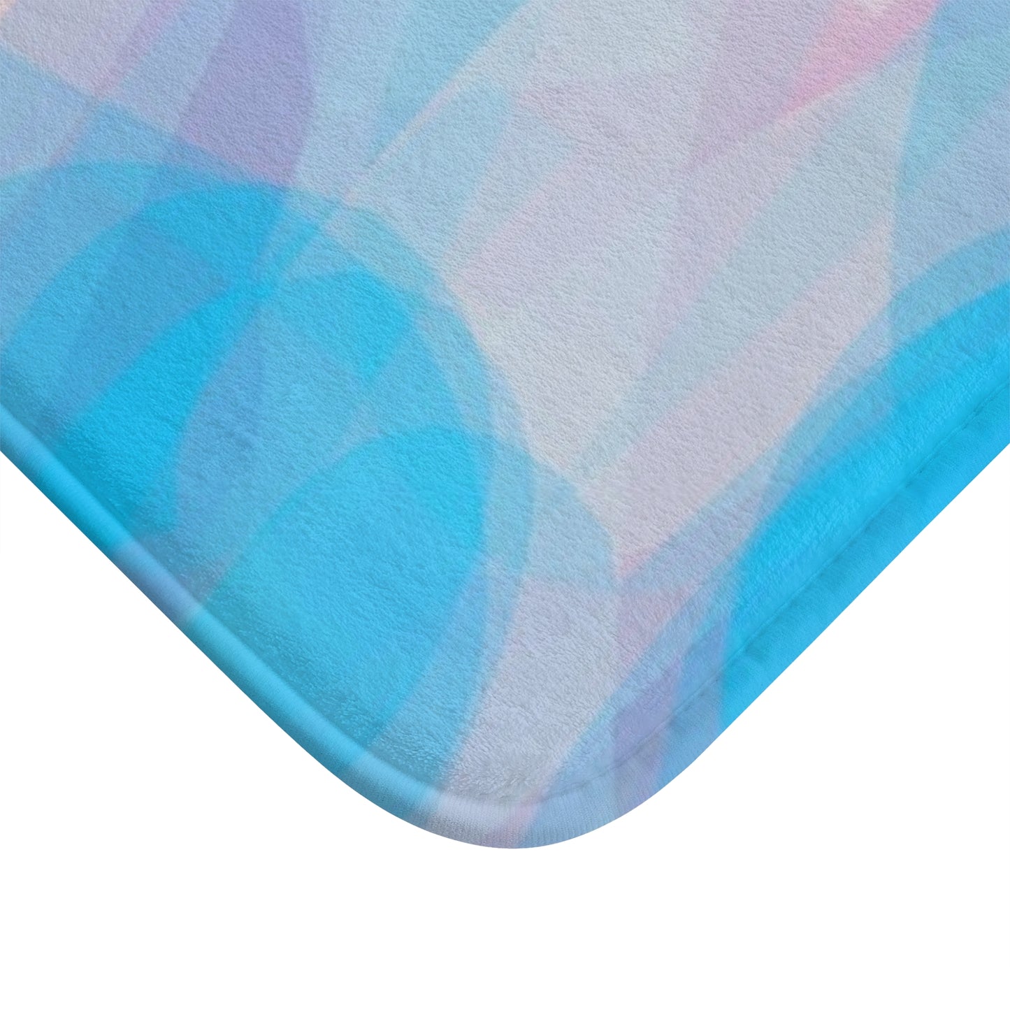 Mellow: (34"x21") Ocean-Inspired Bathmat, Soft Bathroom Rug, Ethereal Decor, Coastal Home Accents, Spa Vibes, Perfect Gift for Any Occasion