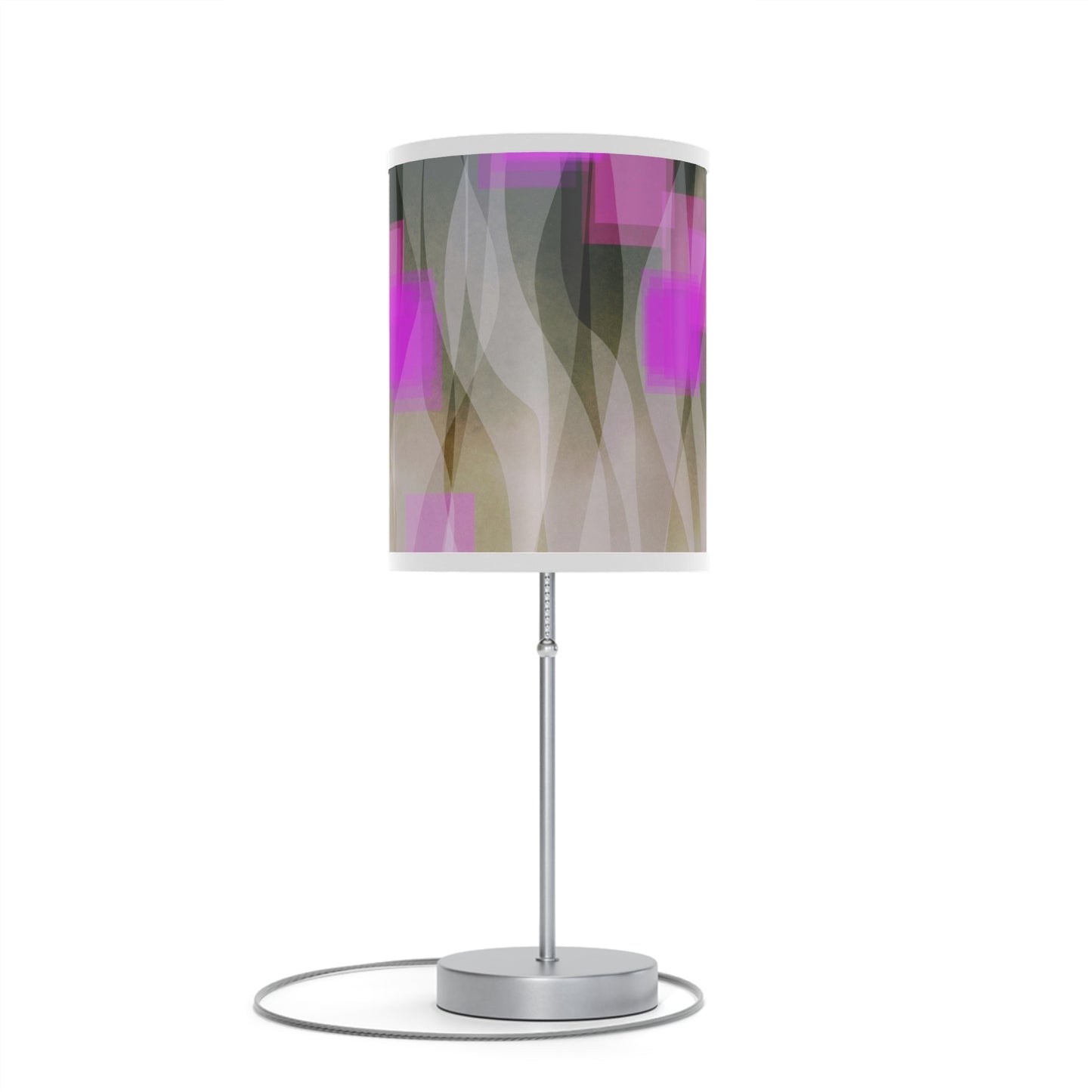 Josephine:  Modern Table Lamp, Bedroom Decor, Nightstand Lighting, Home Accent, Pink Abstract Design, Warm Atmosphere, Gift for Her