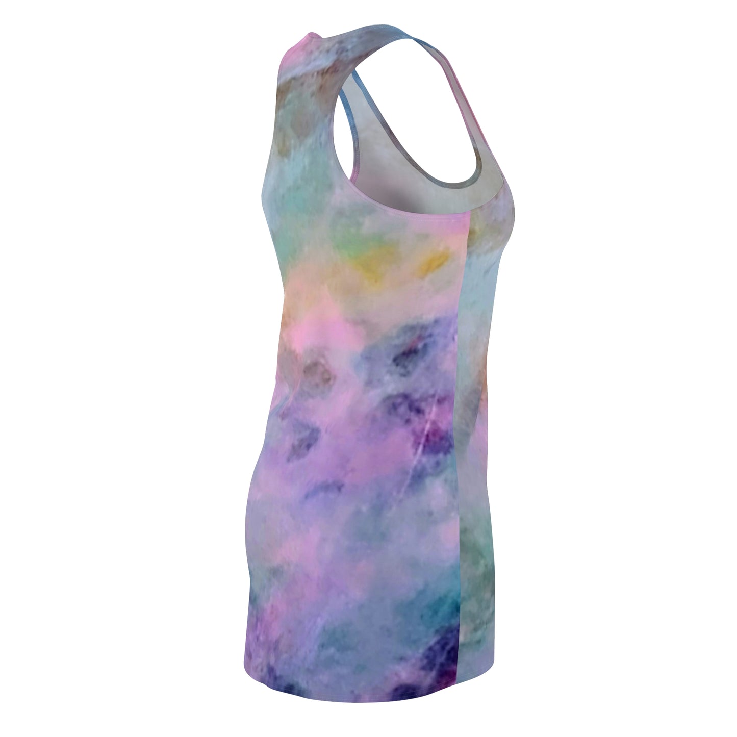 Peace & Luv:  Women's Cut & Sew Racerback Dress (AOP)