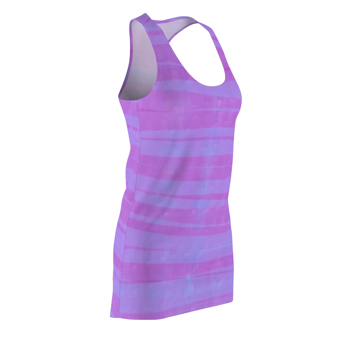 Marina:  Chill Violet; Women's Racerback Dress - Perfect for Summer Days, Beach Outings, Festivals, Casual Wear, Comfortable and Stylish