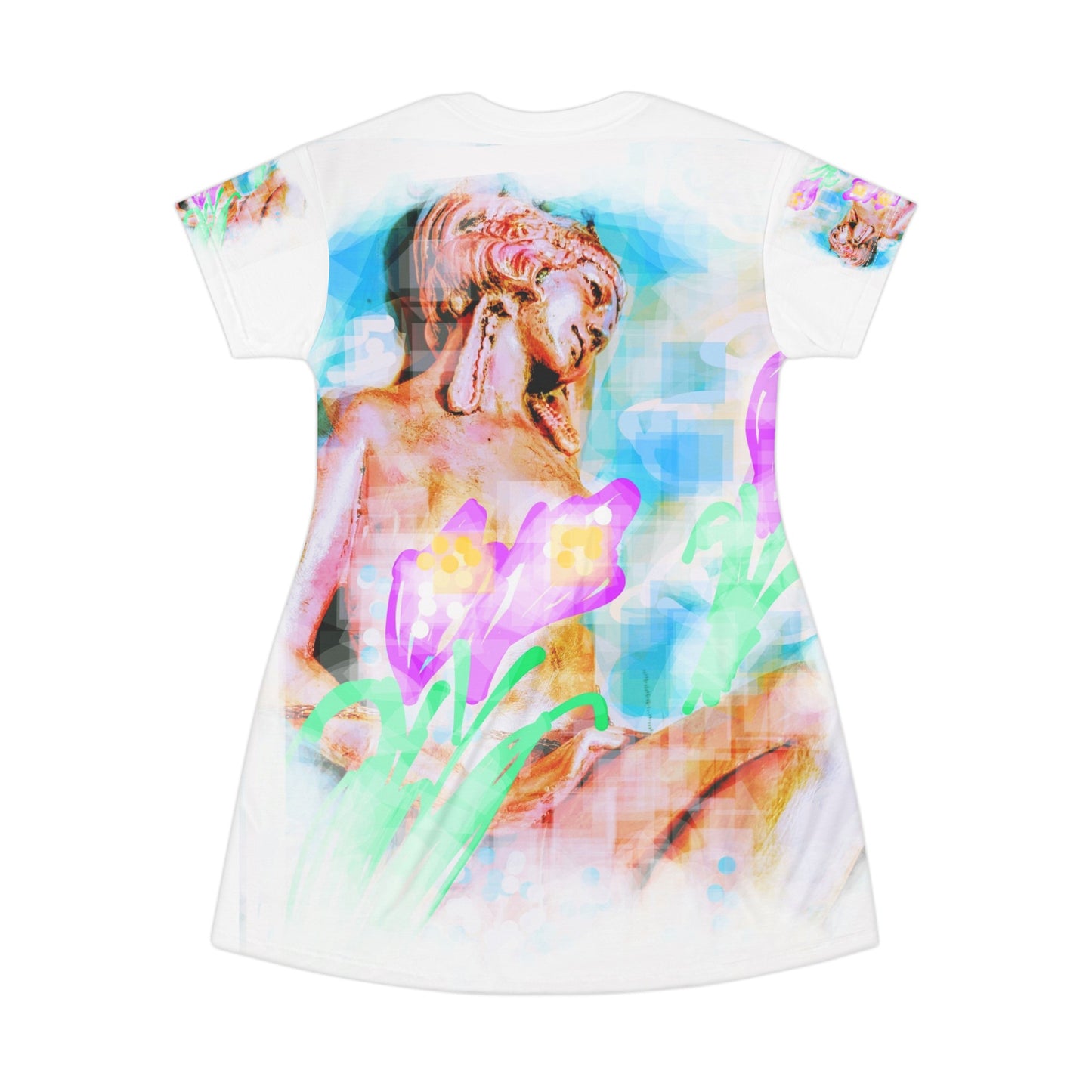 Adore:  T-Shirt Dress (AOP)