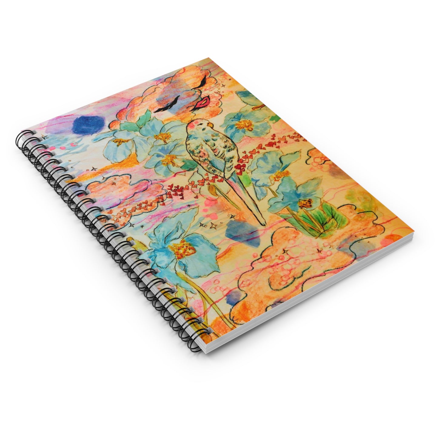 Purty Bird:  Spiral Notebook - Ruled Line