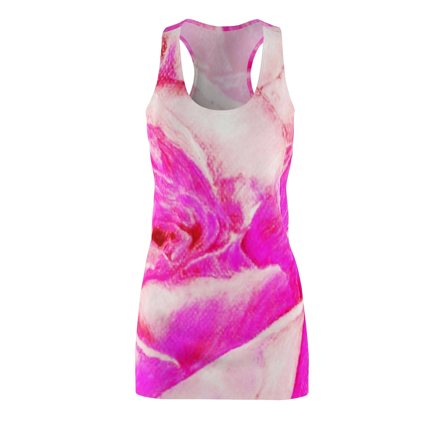 Rose High: Women's Cut & Sew Racerback Dress (AOP)