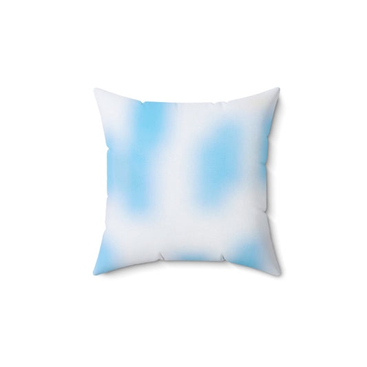 Carolyn: (14"x14") Soothing Art - Faux Suede Pillow