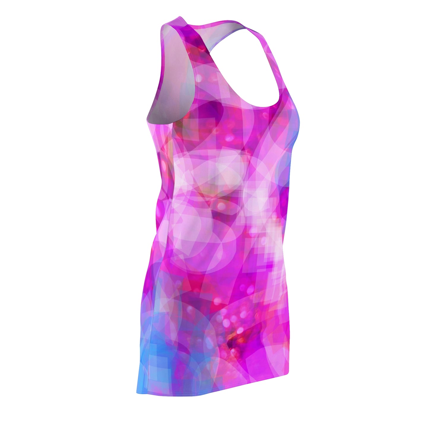 Ula:  Women's Cut & Sew Racerback Dress (AOP)