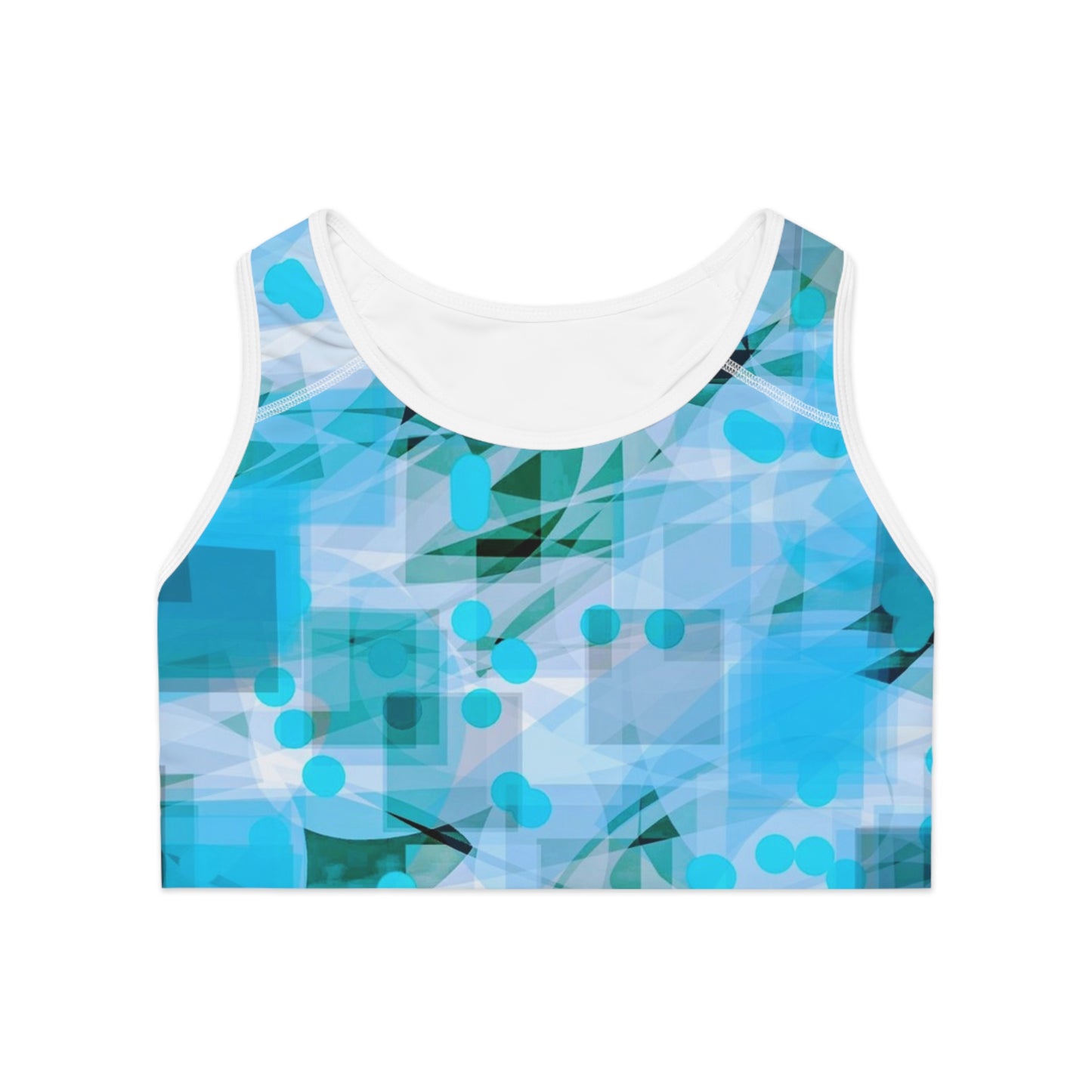 Cascadia I: WH Trim Vibrant Sports Bra – Activewear for Fitness Lovers, Perfect for Yoga, Running, and Gym Workouts, AOP Design, Stylish Workout Gear, [...]