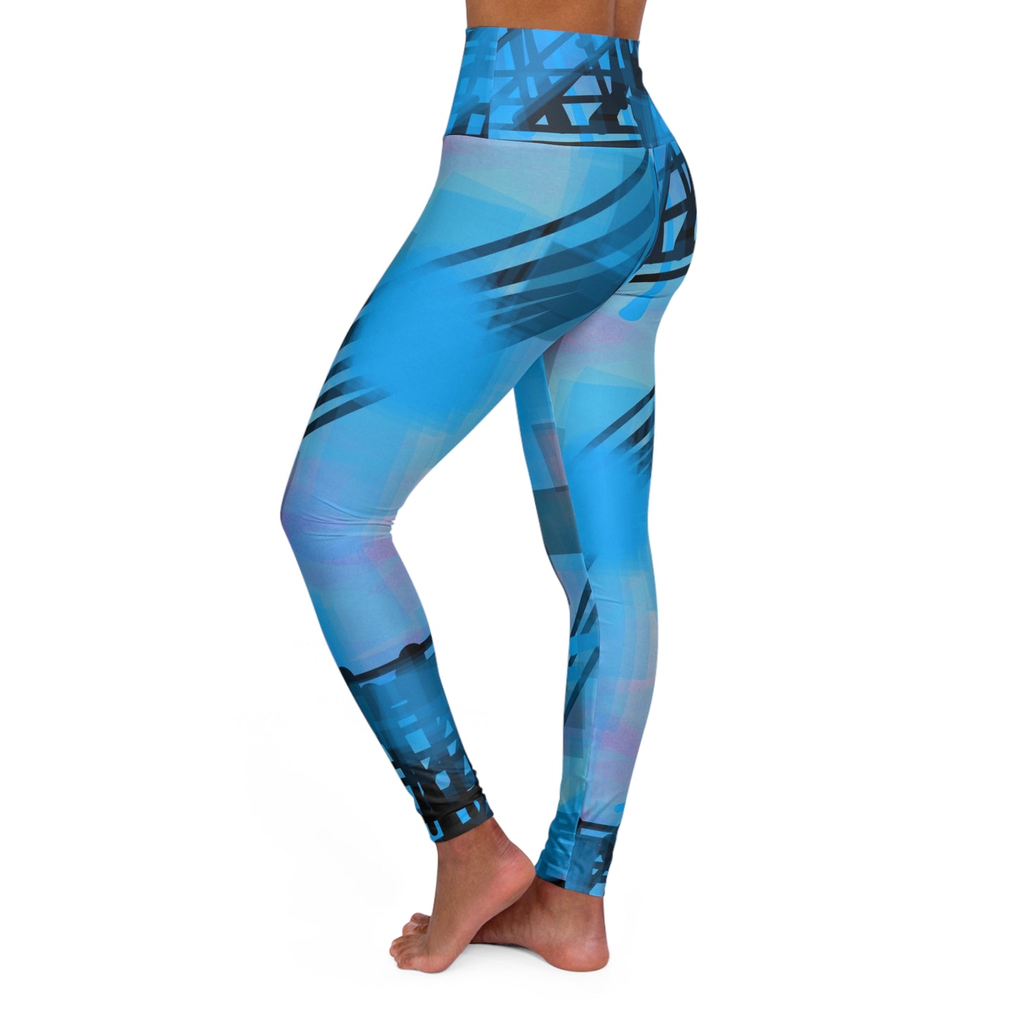 Isabeau:  Vibrant High Waisted Chic Leggings for Active Lifestyle