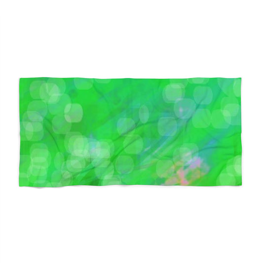 Earth child:  Vibrant Beach Towel for Summer Fun, Travel Accessory, Poolside Lounging, Gift for Beach Lovers, Eco-Friendly Towel