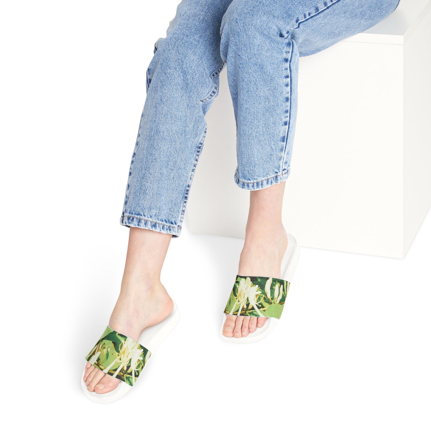 Honeysuckle:  Women's PU Slide Sandals