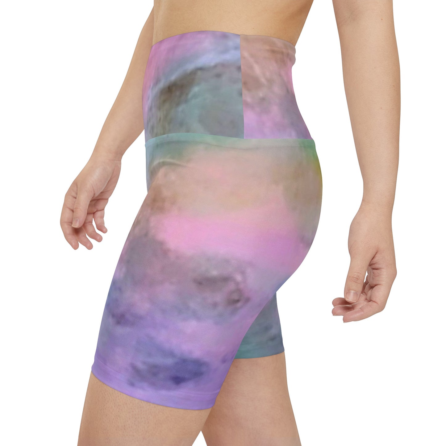 Peace & Luv:  Women's Workout Shorts (AOP)