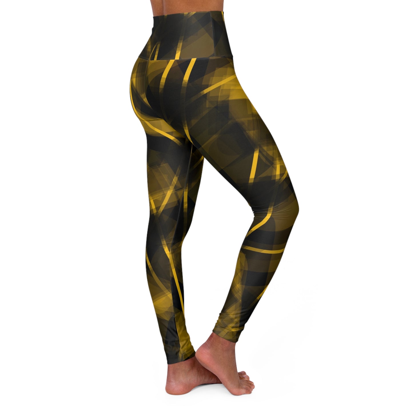 Olga:  Chic High Waisted Leggings - Stylish & Comfortable Activewear for Fitness Enthusiasts, Streetwear Style