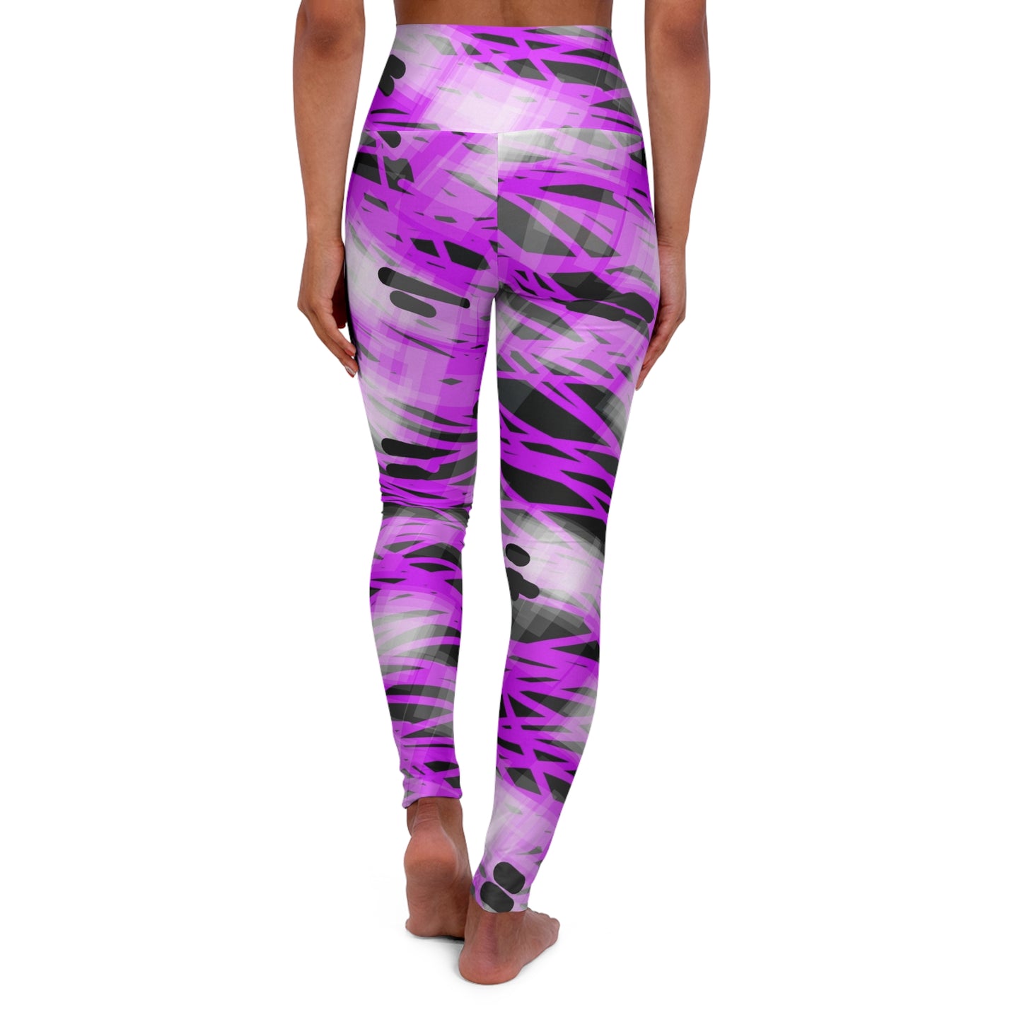 Juliet-Marie:  High Waisted Leggings - Stylish Activewear, Casual Chic Fashion, Streetwear Style, Good Vibes Only
