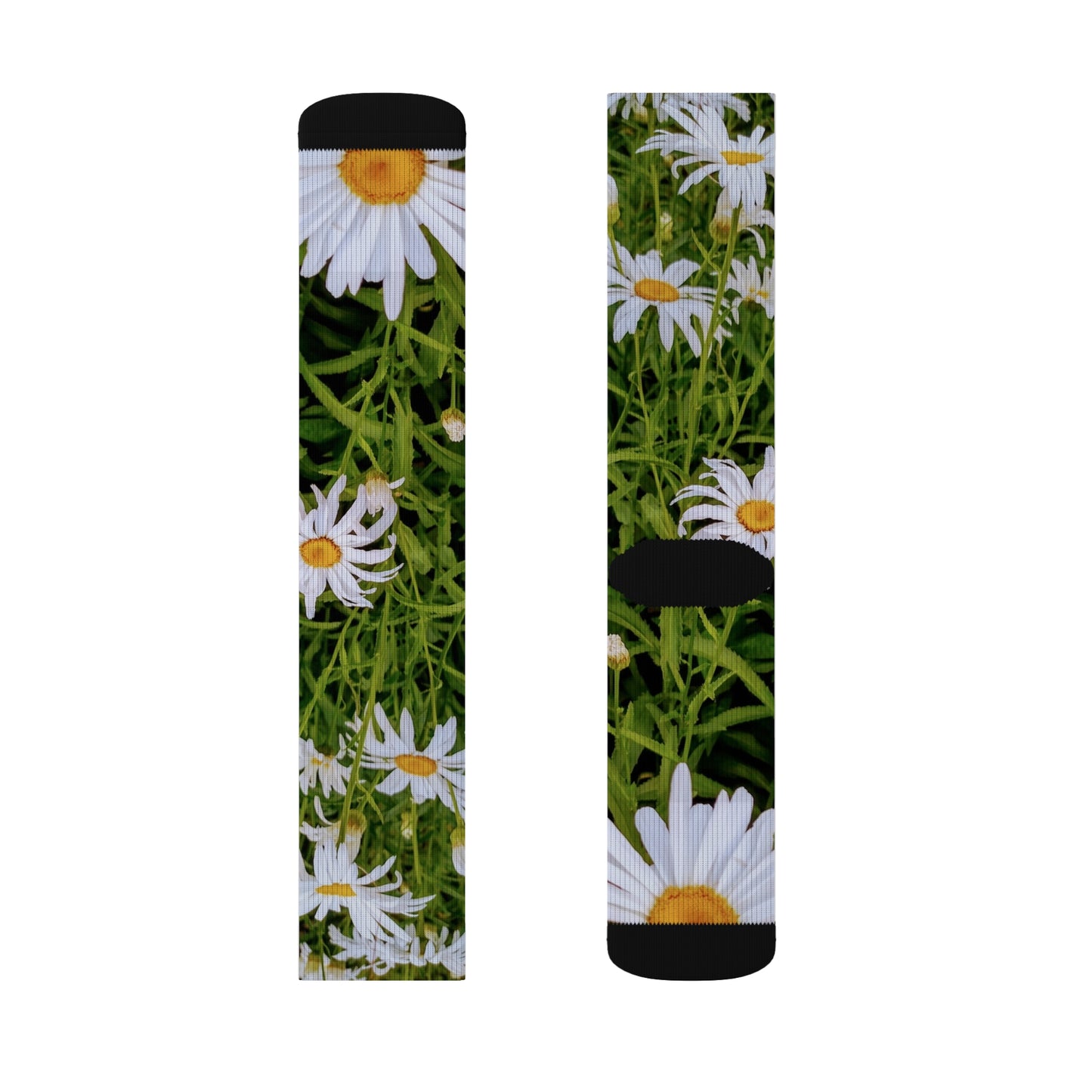 Fresh Daisies:  Sublimation Socks
