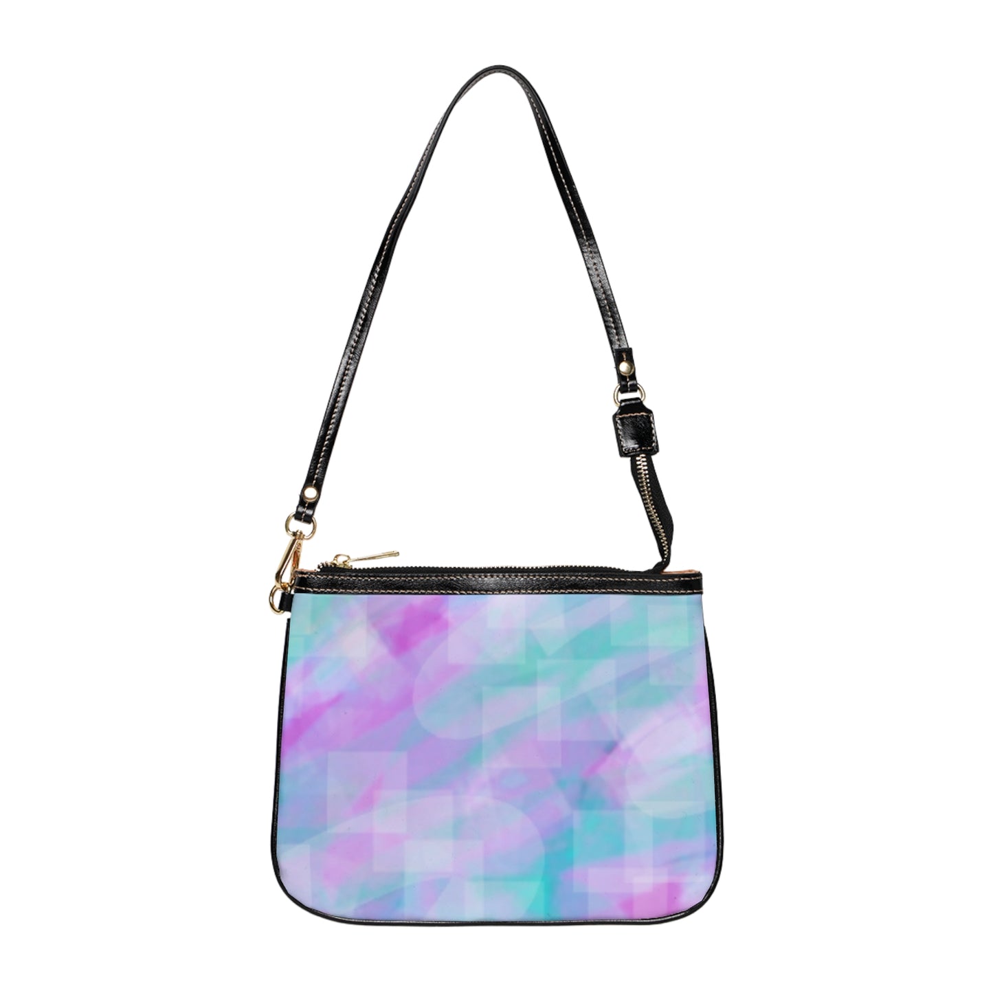 Leia:  Vibrant Abstract Small Shoulder Bag, Boho Chic Purse, Casual Handbag for Everyday Use, Fashion Statement Accessory, Gift for Her