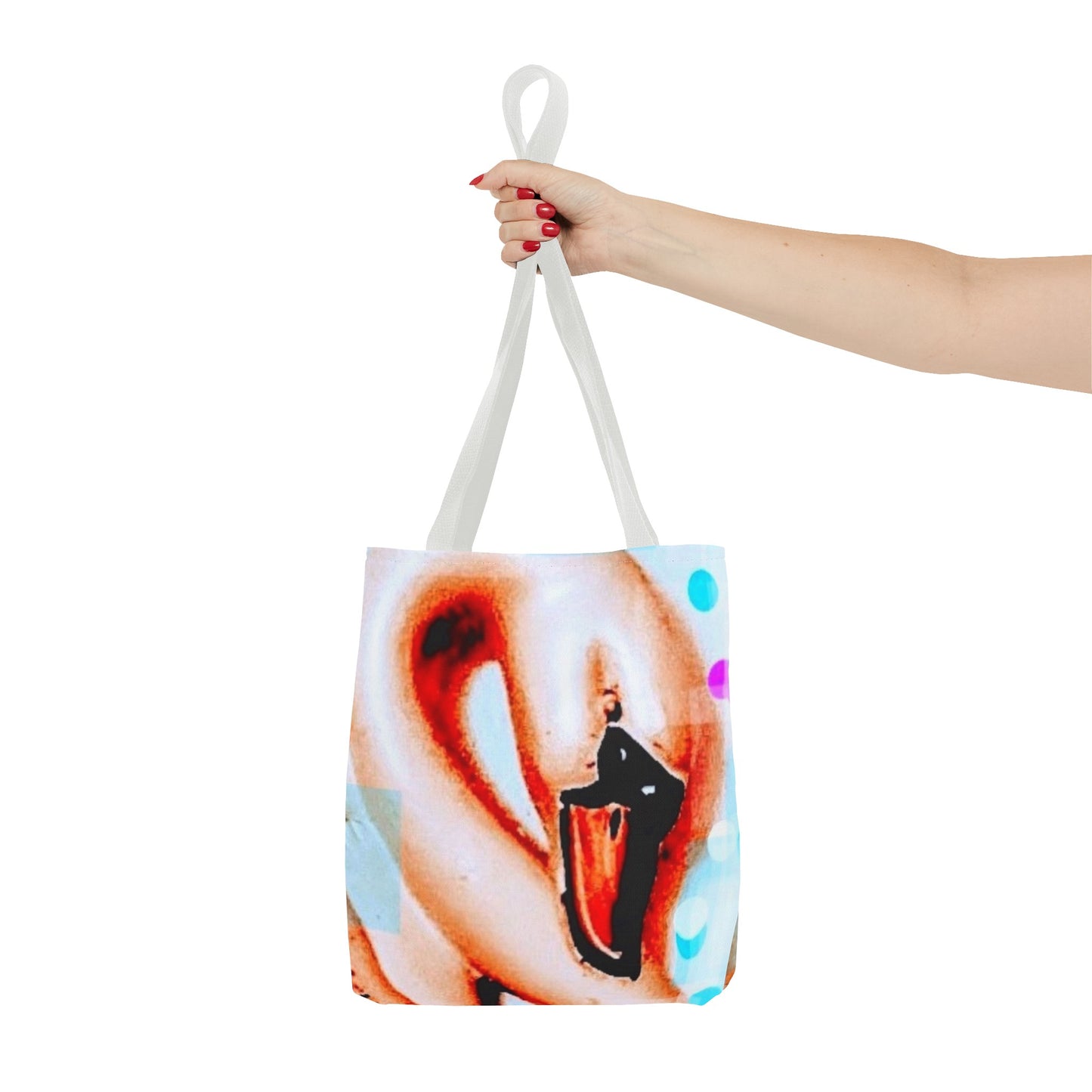 Swan: Tote Bag (AOP): 13"x13"