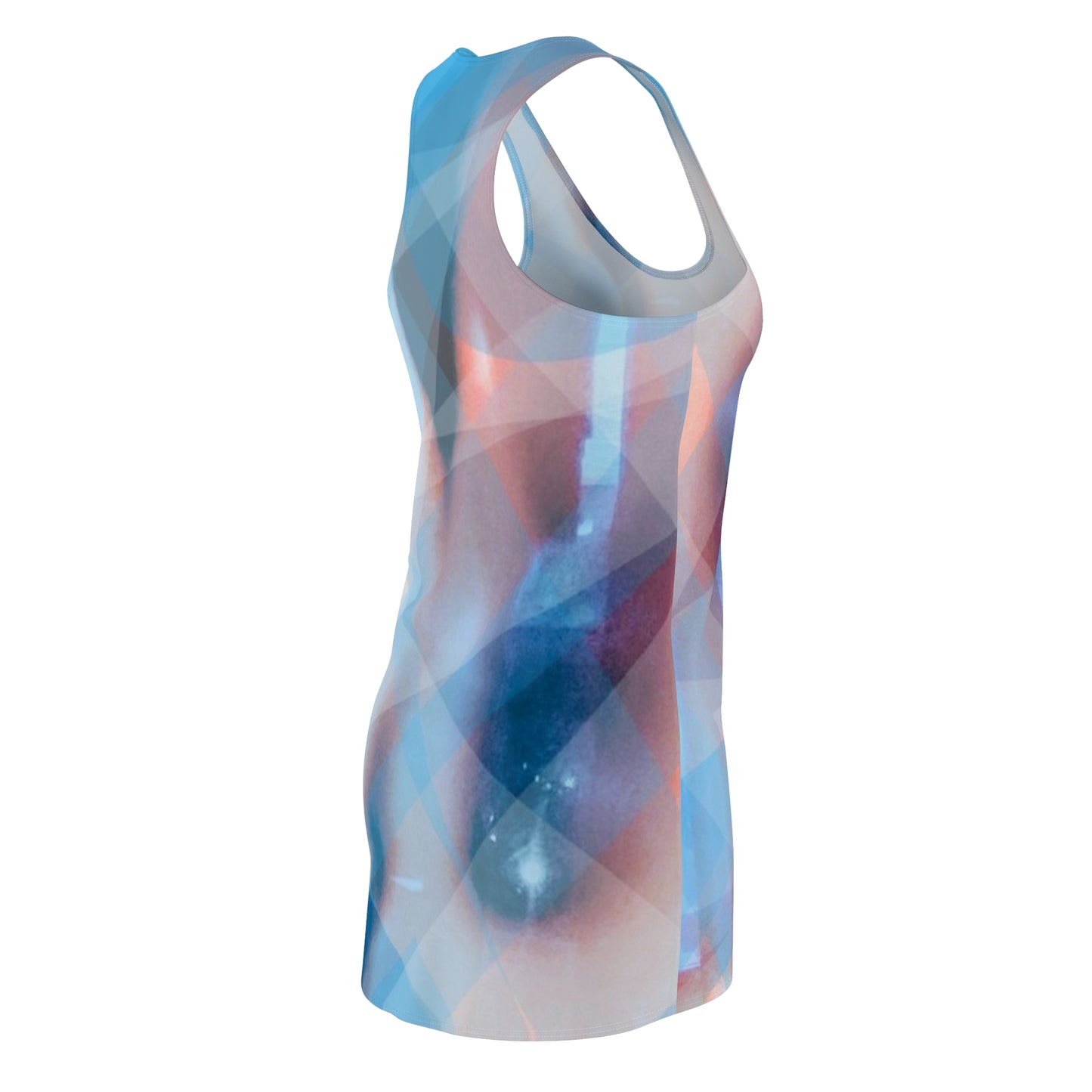 Cool Cool: Women's Cut & Sew Racerback Dress (AOP)