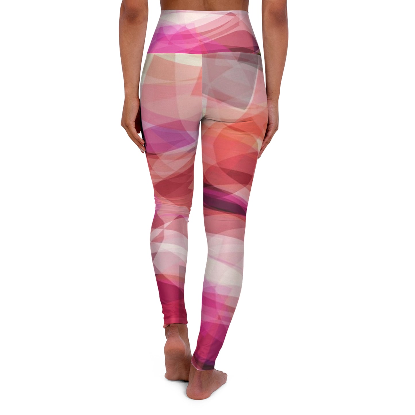 Oona: Vibrant High Waisted Leggings, Activewear for Women, Gym, Fitness Classes, Workout, Streetwear, Dancewear