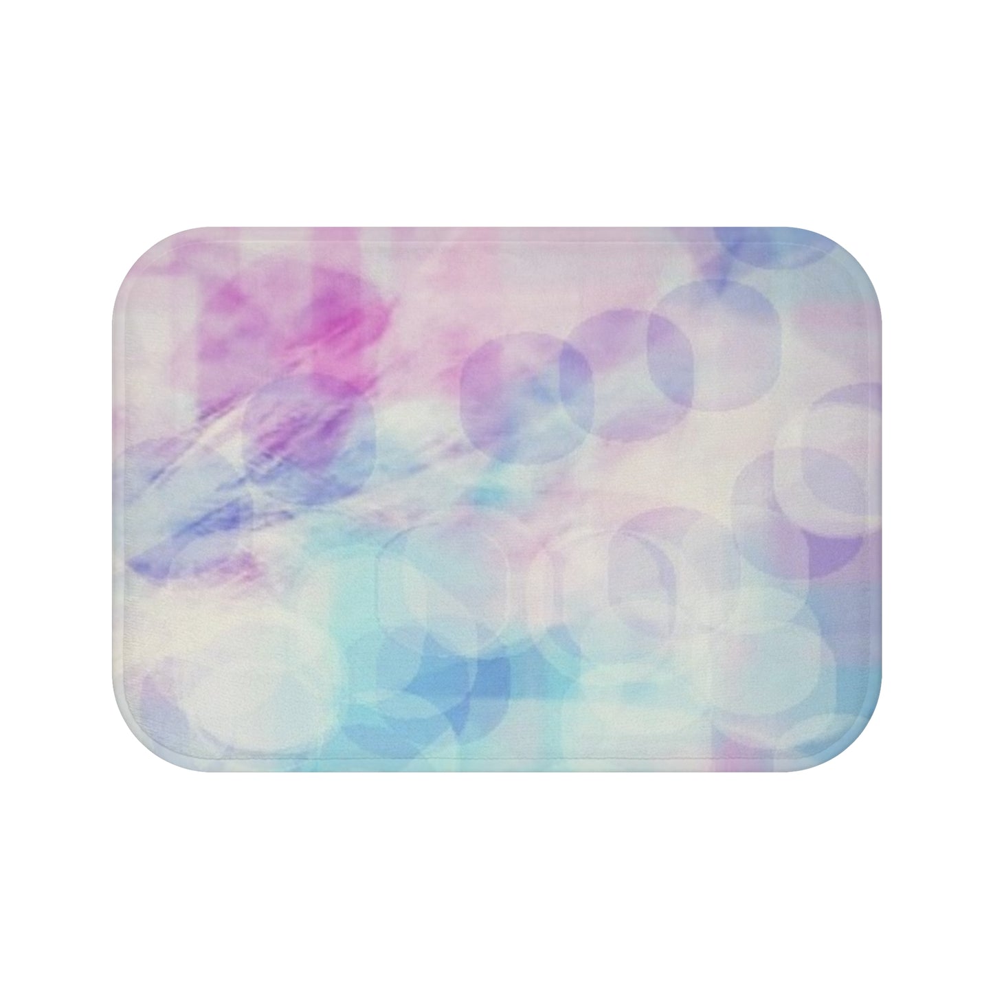 Paradis: (24"x17") Pastel Bokeh Bathmat | Soft Bathroom Decor for Relaxation, Perfect Gift for Housewarming, Spa Vibe, Cozy Decor