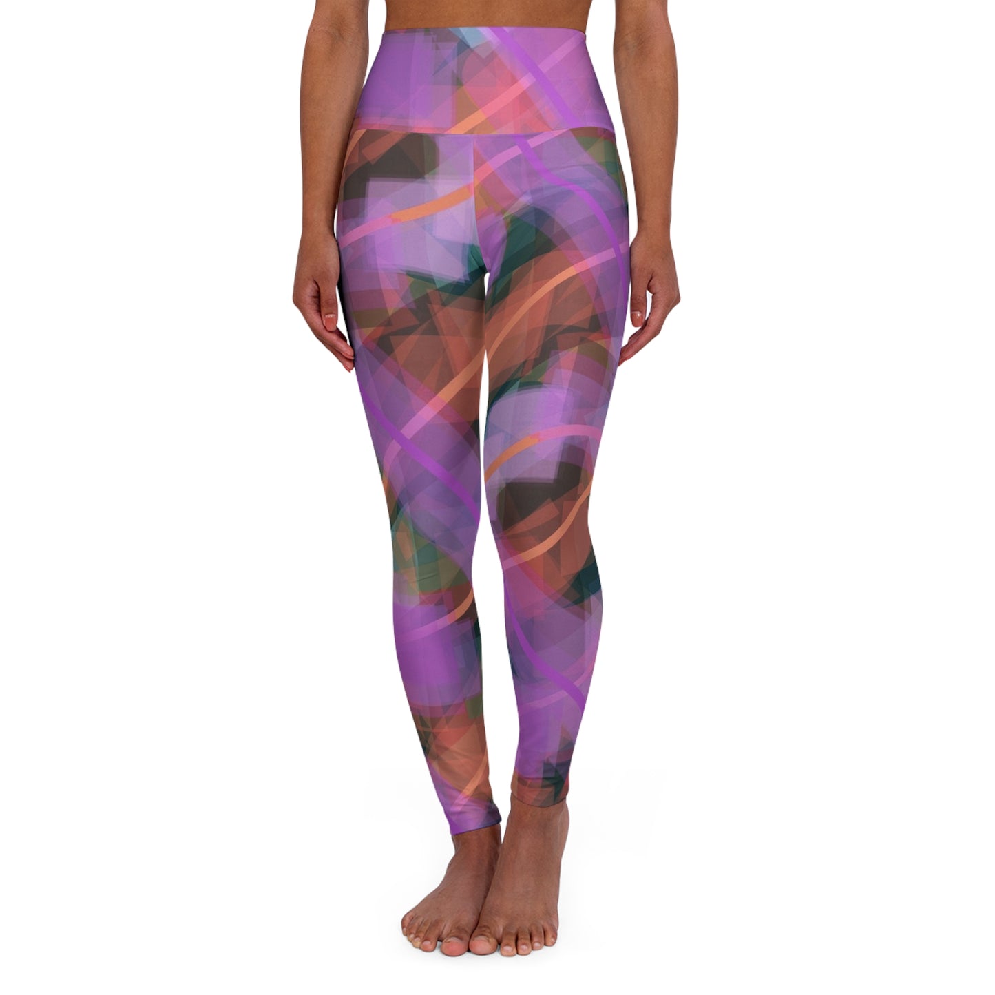 Rita: Vibrant High Waisted Leggings - Fitness, Activewear, Workout Pants, Dance Apparel, Streetwear Leggings