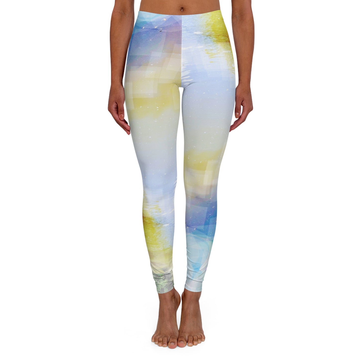 Glimmering:  Women's Casual Spandex Leggings (AOP)