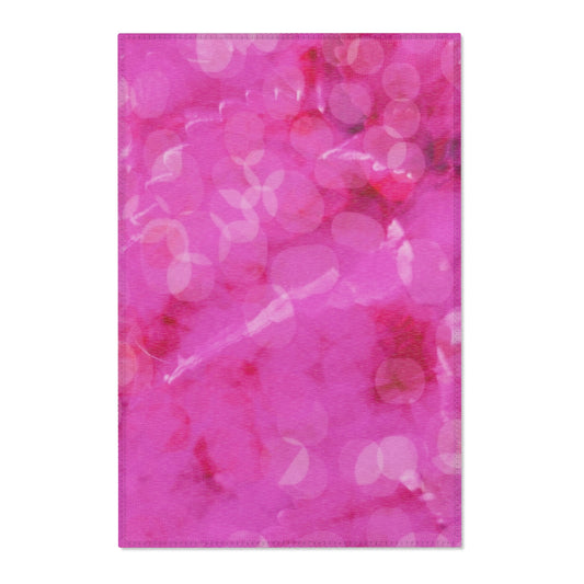 Jubilee: (24"x36") Stylish Pink Area Rug for Home Decor, Living Room Accent, Cozy Vibe, Gift for Housewarming, Indoor Soft Carpet, Warmth & Elegance