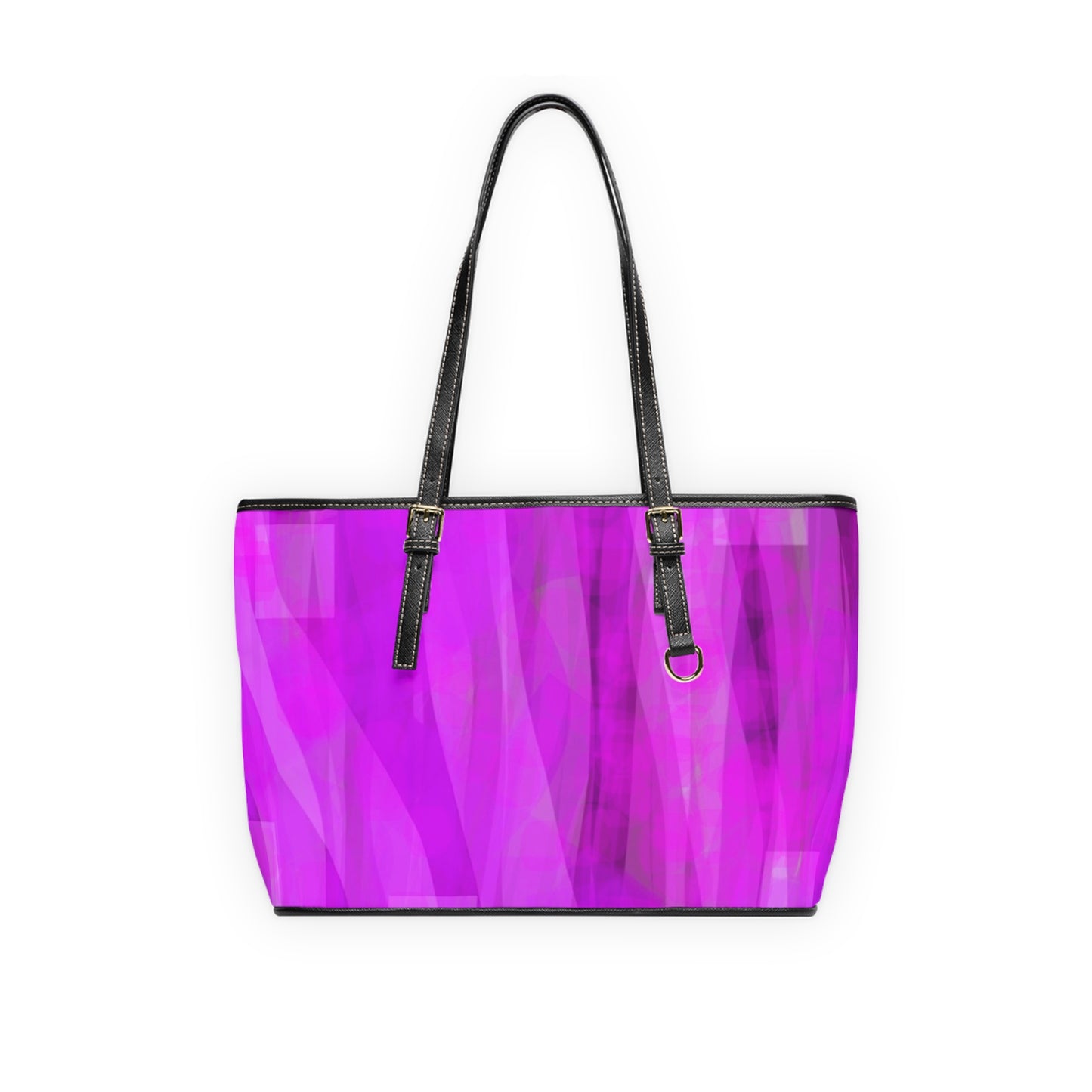 Jodie: Vibrant PU Leather Shoulder Bag, Stylish Tote, Fashion Handbag, Birthday Gift, Good Vibes Purse, Everyday Accessory