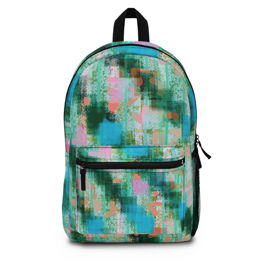 Tuesday Afternoon:  Colorful Abstract Art Backpack for School and Travel