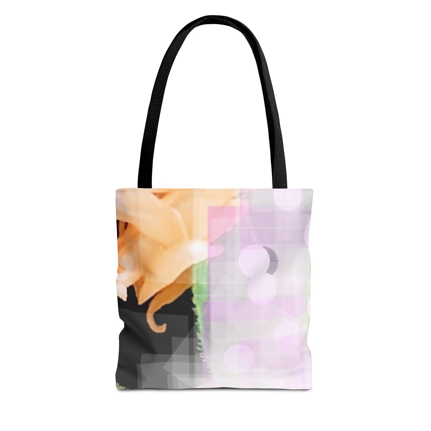 Honey Creme: Tote Bag (AOP): 13"x13"