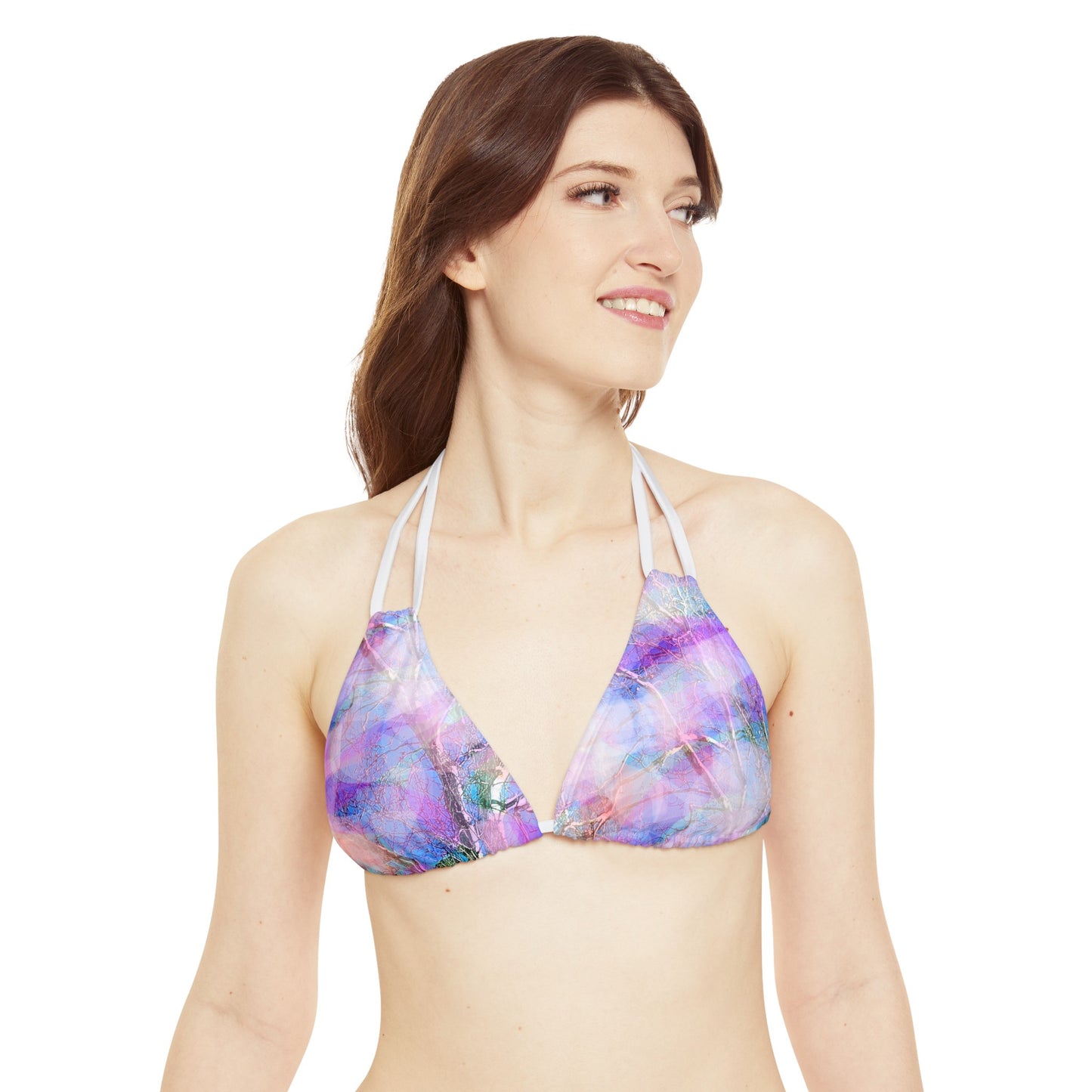 Woo hoo : )  Strappy Bikini Set (AOP)