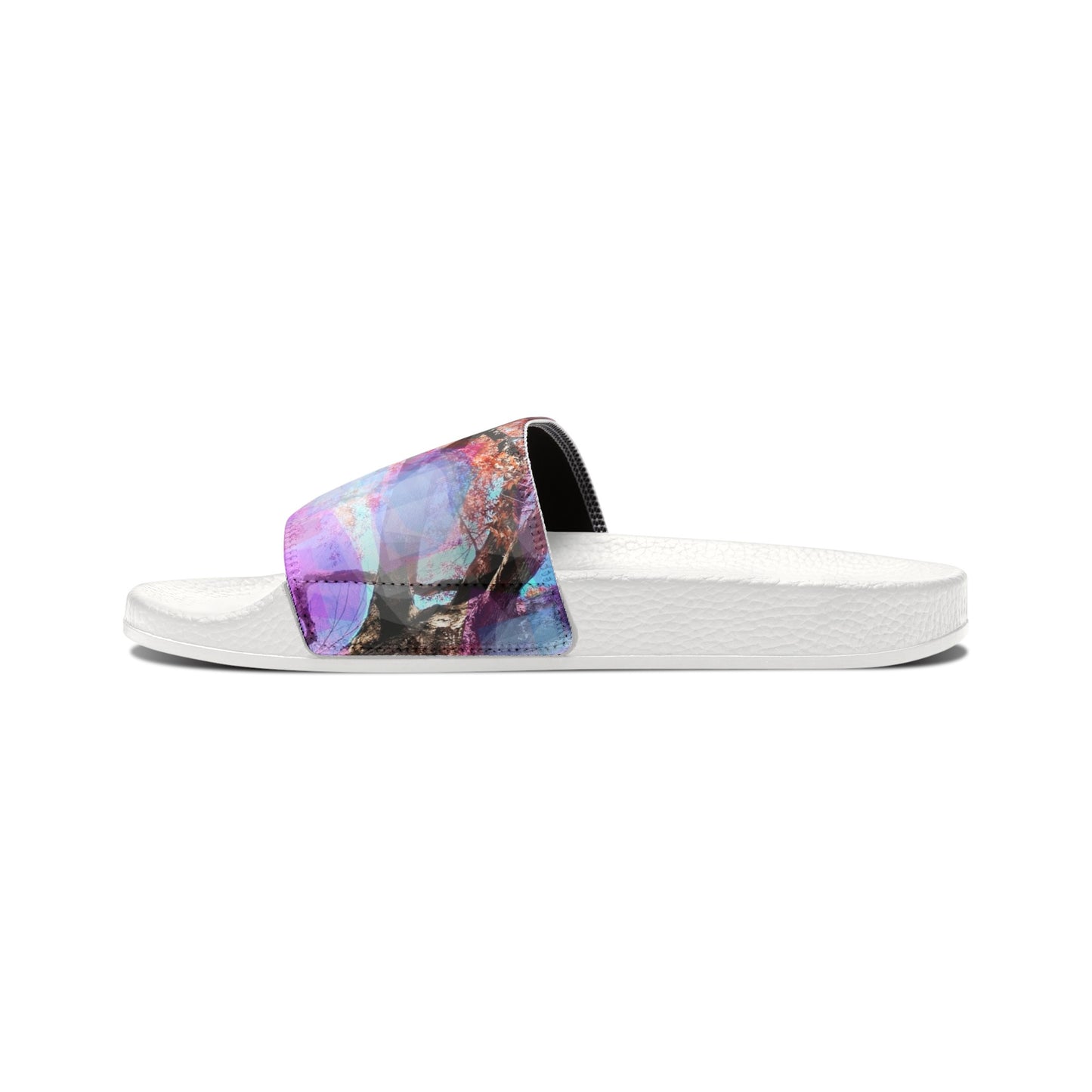 Aura:  Youth PU Slide Sandals