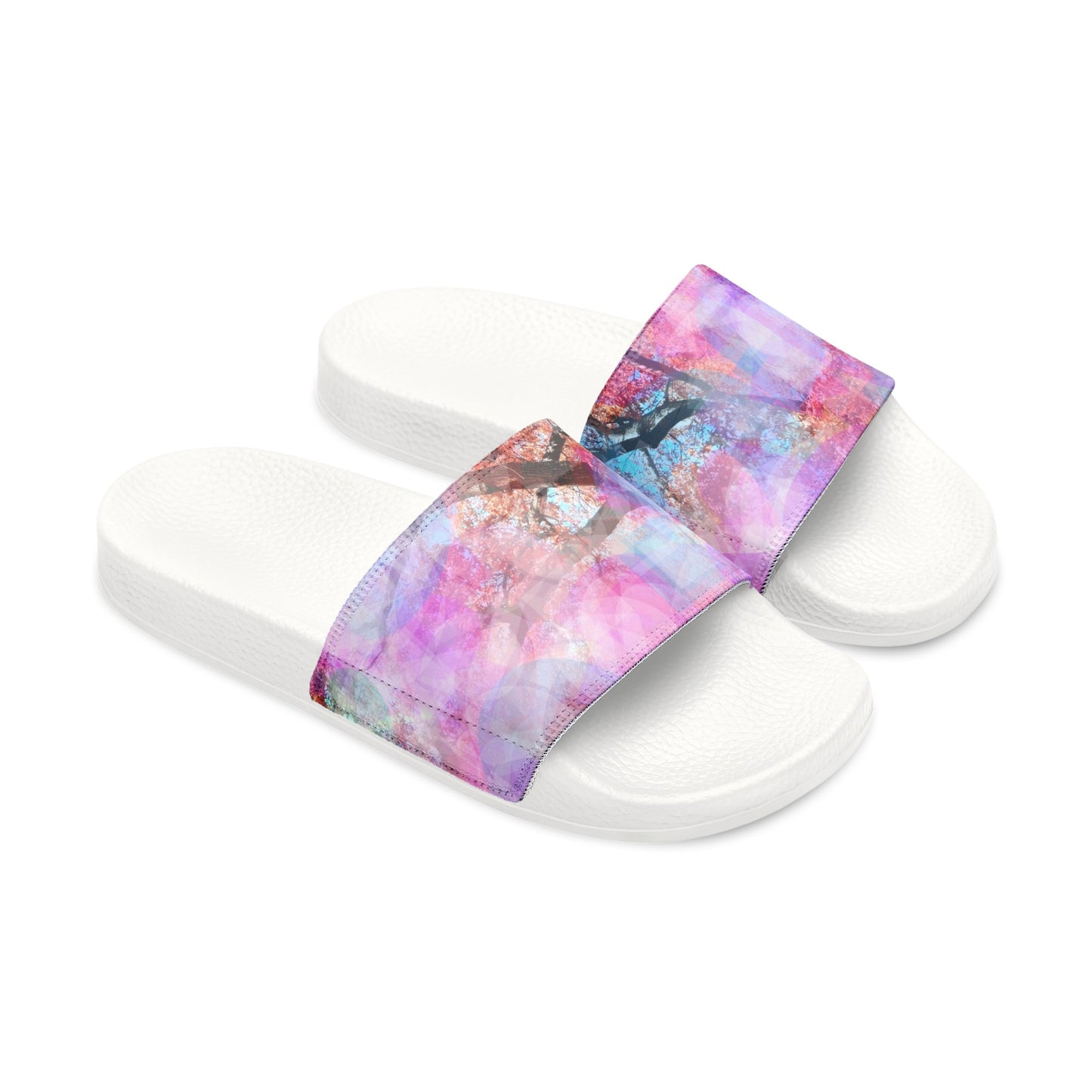 Aura:  Youth PU Slide Sandals