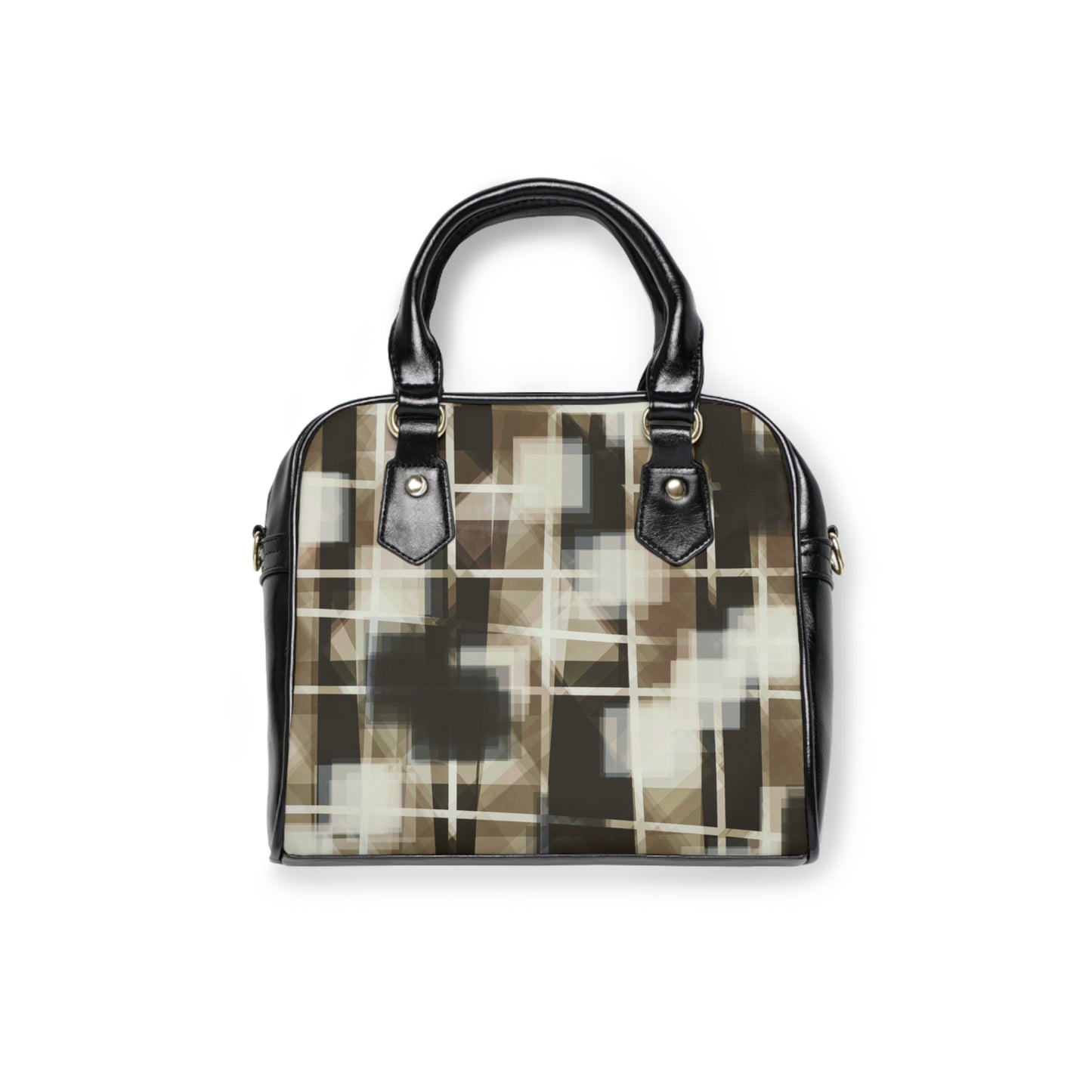Jackie:  Modern Geometric Shoulder Handbag - Stylish & Versatile Tote for Everyday Use
