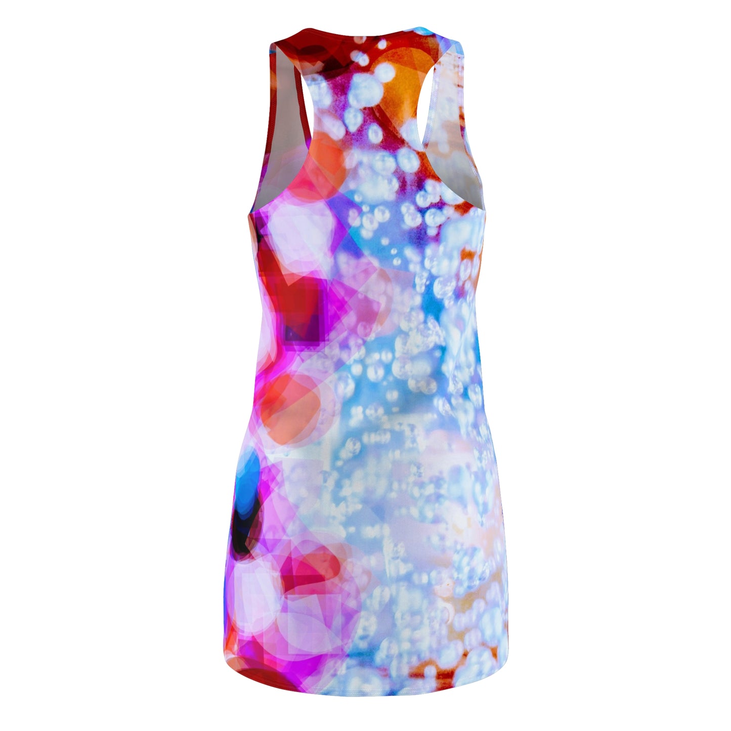 Effervescent:  Women's Playful Racerback Dress, Relaxed wear