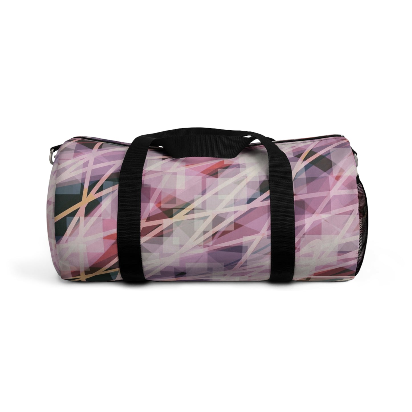 Suzie:  Chic Geometric Duffel Bag for Gym, Travel, and Weekender: Stylish Tote for Fitness, Yoga, Sports, and Vacations