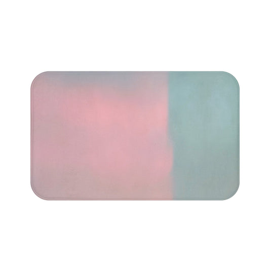 Charlotte: (34"x21") Pastel Gradient Bathmat - Soft and Cozy Bathroom Essential
