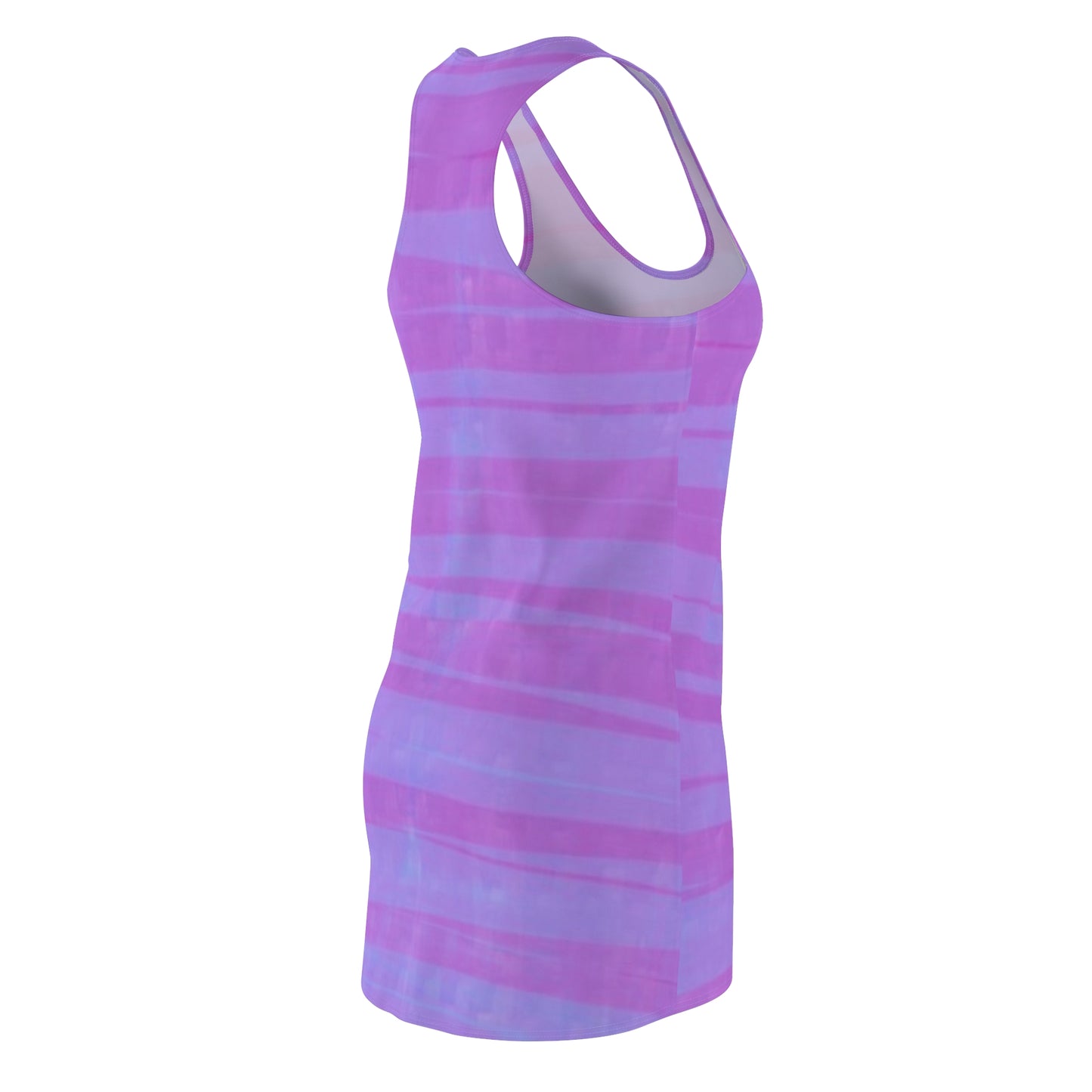 Marina:  Chill Violet; Women's Racerback Dress - Perfect for Summer Days, Beach Outings, Festivals, Casual Wear, Comfortable and Stylish