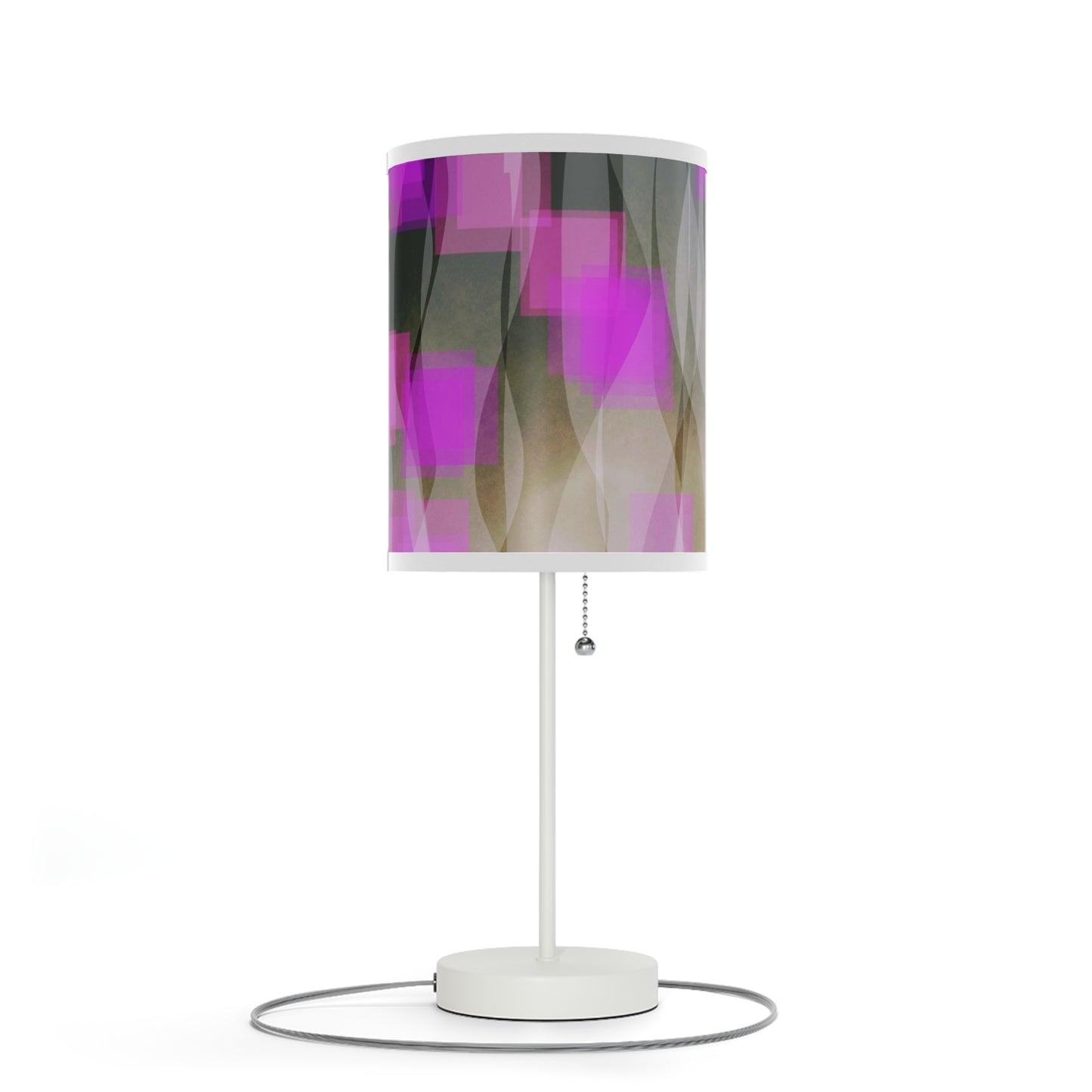 Josephine:  Modern Table Lamp, Bedroom Decor, Nightstand Lighting, Home Accent, Pink Abstract Design, Warm Atmosphere, Gift for Her
