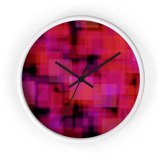 Amaltheia:  Abstract Colorful Wall Clock, Modern Home Decor, Unique Gift for Her, Timepiece, Wall Art, Office Decor, Vibrant Design