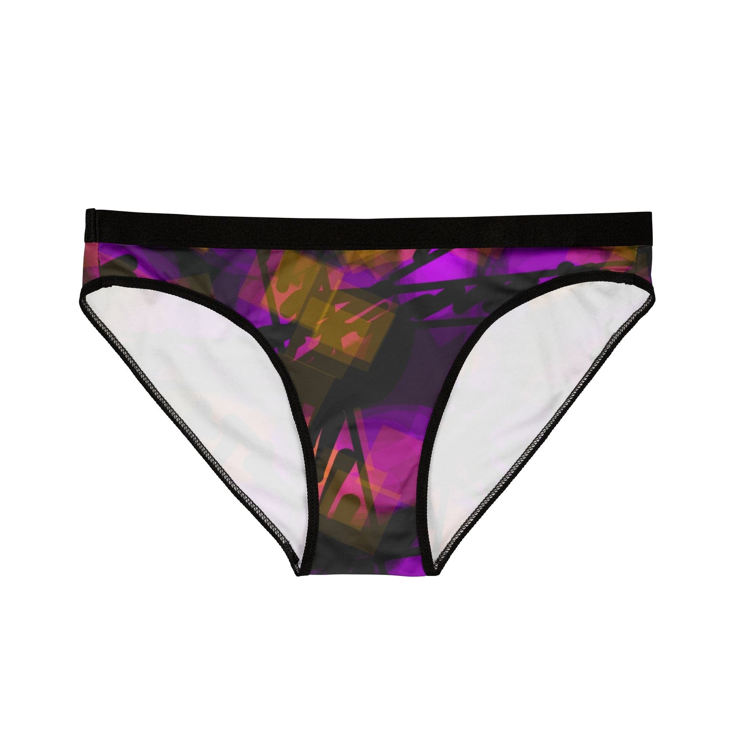 Nikita:  Chic Abstract Women's Underwear - Vibrant Geometry Bikini brief