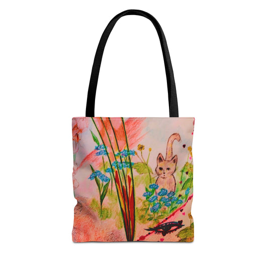 Katty's Garden: Tote Bag (AOP)