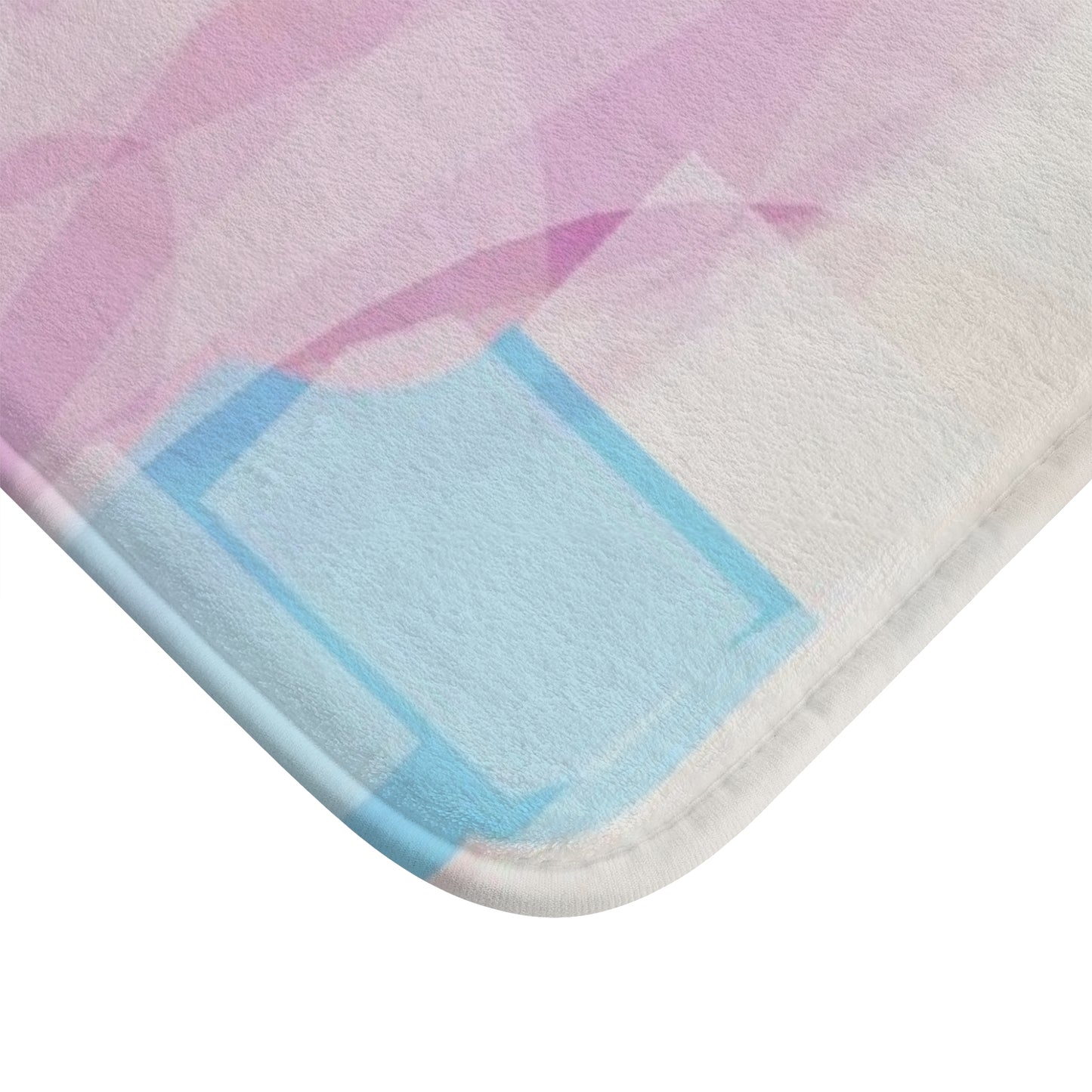 Lyra: (24"x17") Soft Pastel Bathmat - Abstract Design for Relaxing Bathrooms, Perfect Gift for Home Decor, Self-Care, Housewarming, or Spa Day