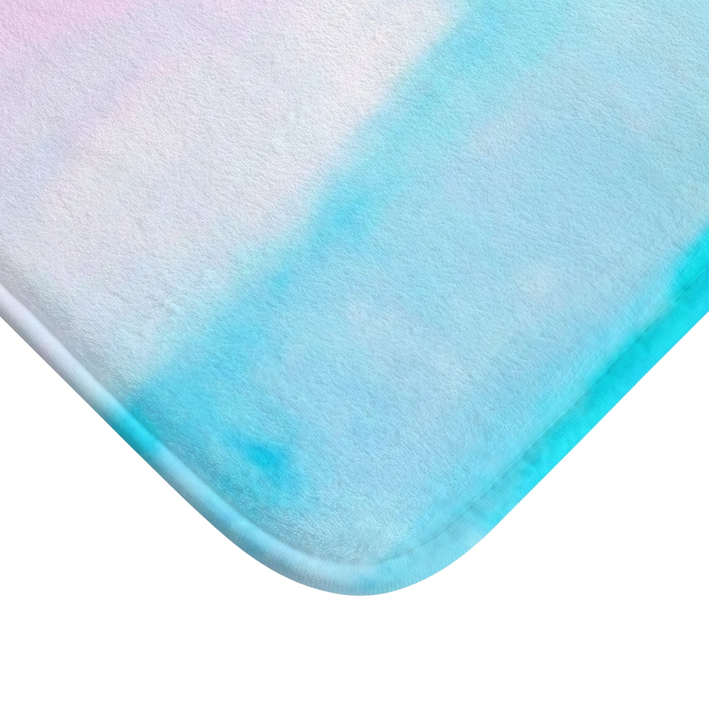 Pastel Song: (34"x21") Serene Pastel Bathmat - Soft Bathroom Rug, Spa Decor, Home Essentials, Gift for Her, Bathroom Accessories